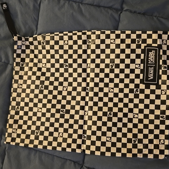 Vans x Karl Lagerfeld Old Skool Laceless Leather Platform Sneakers - Picture 2 of 8